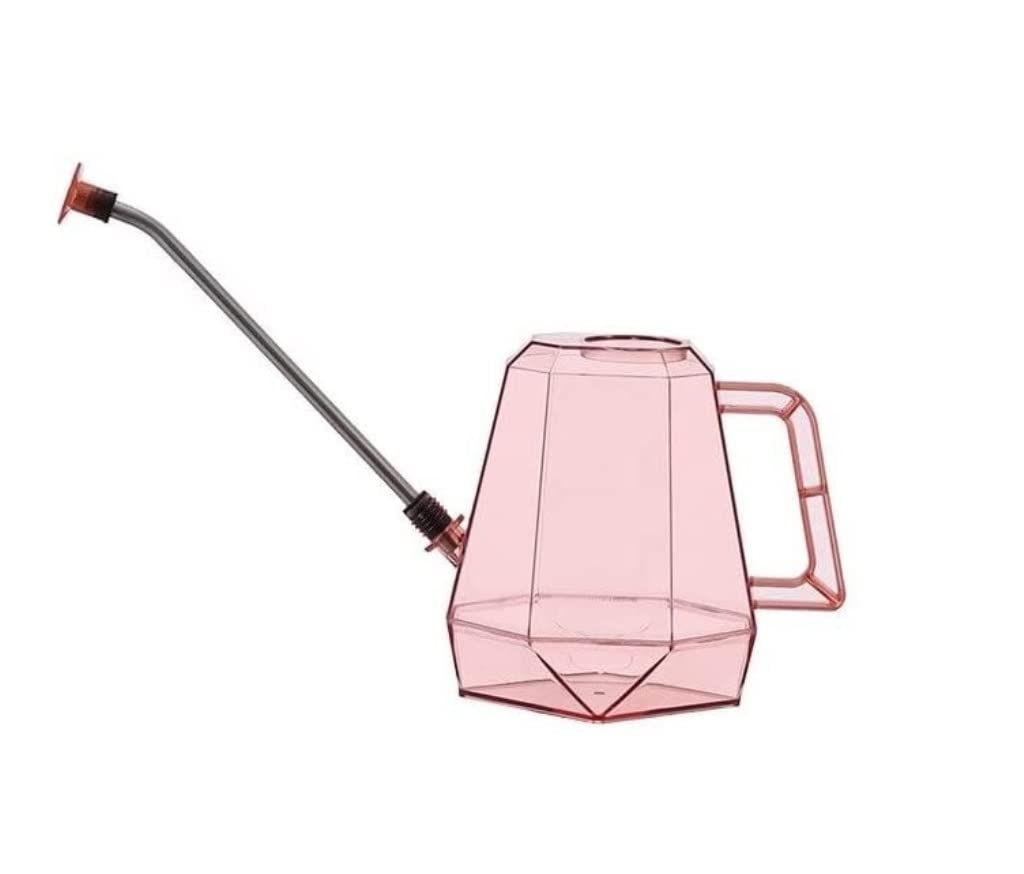 Pulvérisateur Arrosoir Arrosoir en Acier Inoxydable À Longue Bouche en Plastique Arrosoir Ménage Arrosage Outils De Jardinage Arrosoir Spray Bouteille Spray (Color : Rosa, Size : 35 * 13 * 16.5cm)