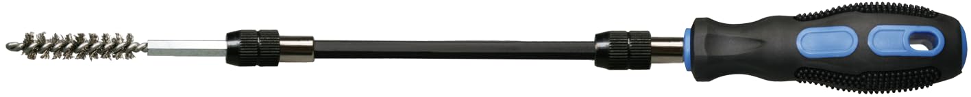 SW-Stahl 62330L 36-częściowy Zestaw Szczotek 1/4", 8-19 mm do Czyszczenia | Nylonowe, mosiężne i stalowe szczotki w kasecie, idealne do rur, gniazd wtryskiwaczy oraz okrawania cylindrów.