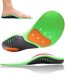 High Arch Support Insoles for Women and Men, Orthotic Shoe Inserts Relieve Plantar Fasciitis,High Arch,Flat Feet,Foot Pain