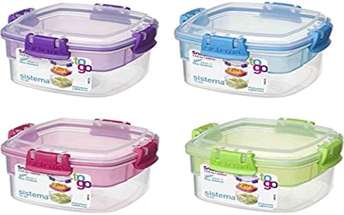 Sistema Lunch Snacks, 400ml - Pink/Purple