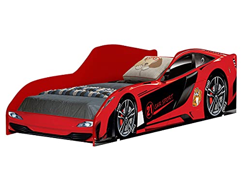 Cama Infantil Carro Vermelho