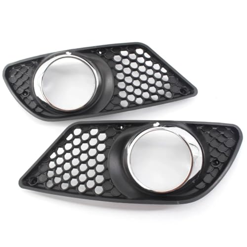 Rejilla de luz antiniebla con marco cromado prémium para Benz W204 2008-2010