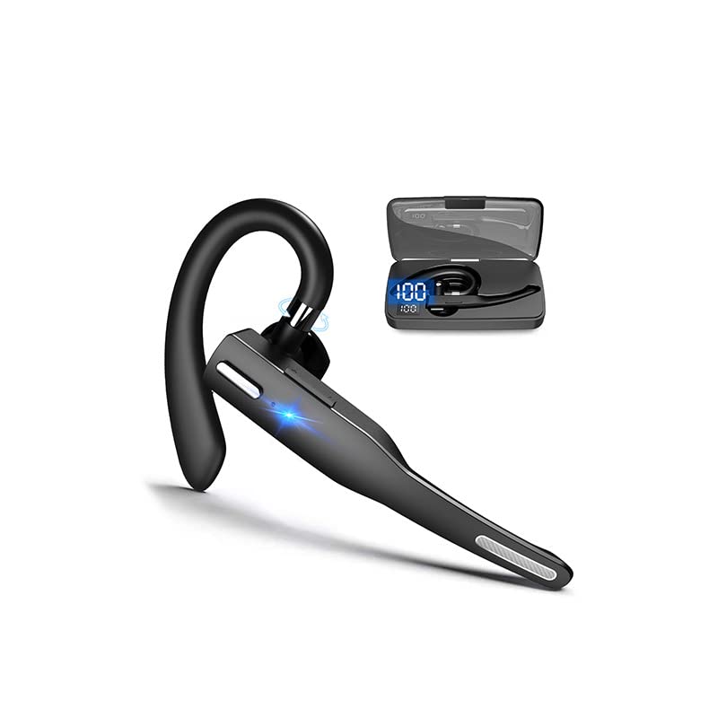Casque Bluetooth Avec Microphone - Kit Mains Libres - Bluetooth - Écouteurs Intra-Auriculaires
