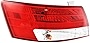 Evan-Fischer Tail Light Assembly Compatible with 2006-2008 Hyundai Sonata Outer Driver Side