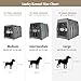 Lucky Dog Kennel, Durable Crash Tested Portable Dog Crates, Large