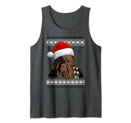 Débardeur Chewbacca Star Wars style pull de Noël pour homme et femme