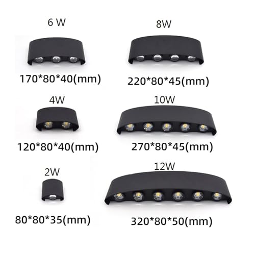 Applique murale LED design pour escalier chambre salle de bain et couloir