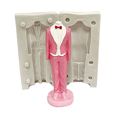 Moldes de mousses 3D para gelatina, moldes de jabón de fondant, moldes de silicona para traje de boda, textura, 24 tipos diferentes para niños