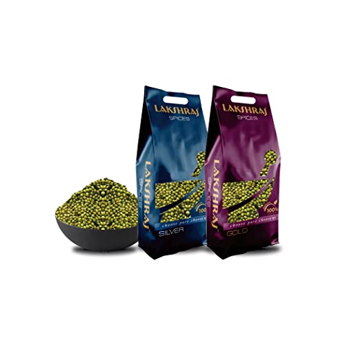Image of LAKSHRAJ SPICES Coriander Seeds - 1 Kg (Pack Of 2 X 500 Gm) | Dhaniya