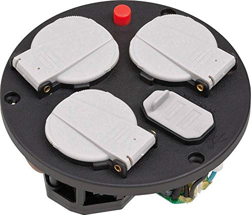 Brennenstuhl Stromkabel 16 A/230 V H07RN-F 3 G1,5 Schwarz – Robustes Ersatzkabel Für Geräte & Netzteile