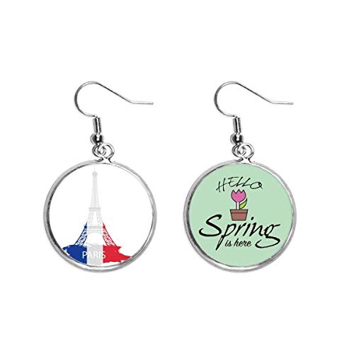 Pendientes de Torre Eiffel un regalo de joyería de París para primavera