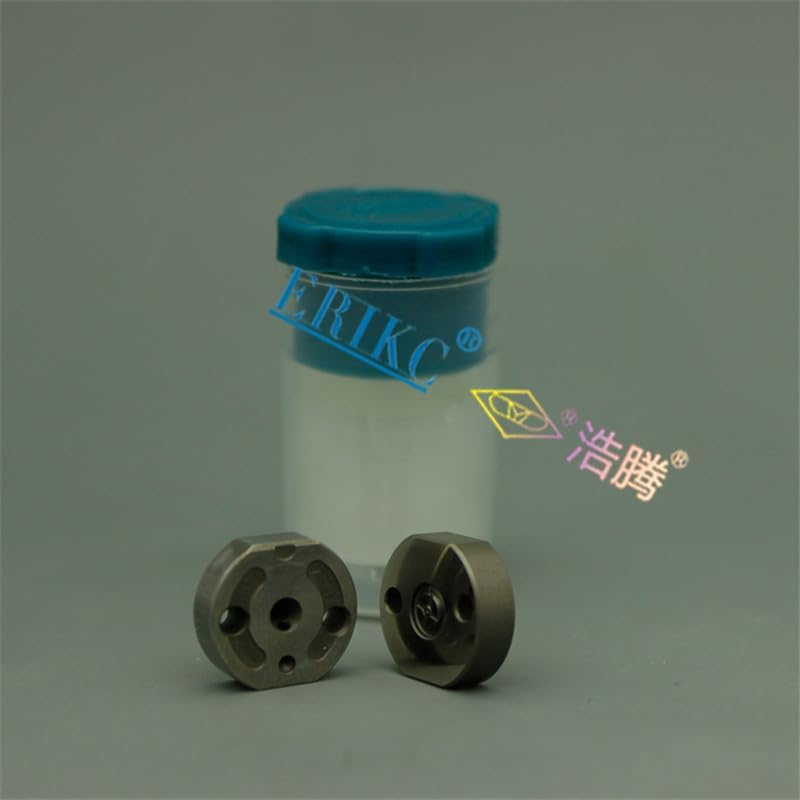 Valve Body 02# Common Rail Injector Valve, Valve Plate for Injector 095000-5210 and 0950005210 Orifice Valve Plate