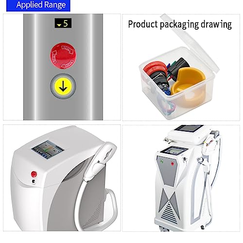 16mm Mushroom Emergency Stop Push Button Switch SPDT 3 Pin Latching with Protective Cover UL Certification with Socket 5V-250V AC/DC 5Amp