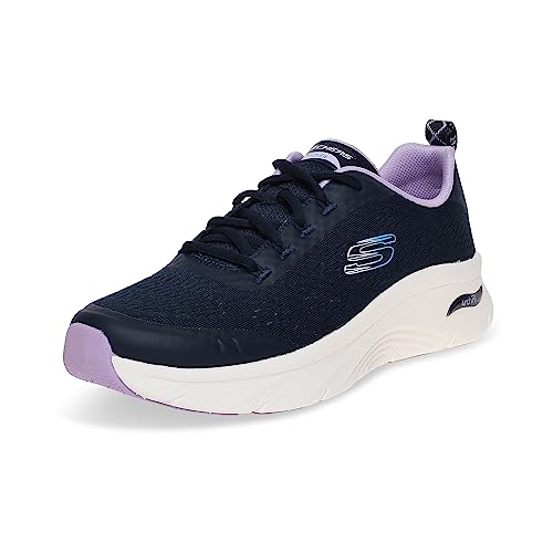 Image of Skechers Women Arch Fit D'Lux Cozy Path Lace Up Shoe
