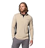 Coupe classique : le pull Columbia Klamath Range II pour homme est une couche de coupe classique, avec des poignets et une ligne d'ourlet confortables, disponible dans une large gamme de tailles.