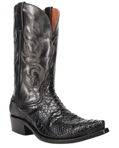 Dan Post Men's Exotic Python Western Boot Snip Toe - Dps1101
