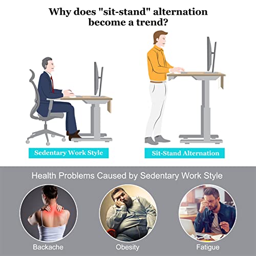 Standing Desk Adjustable Height, Mobile Stand Up Desk With Wheels Small Computer Desk Rolling Desk, Portable Laptop Desk Standing Table Sit Stand Home Office Desks 16"X31.5" Height 27"-43.5" #TOP6