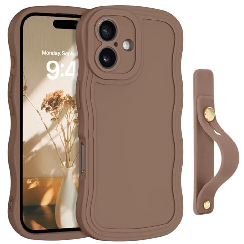 Coque iPhone 16 Plus antichoc à vagues pour le quotidien