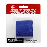 Cramer Eco-Flex Self-Stick Stretch Tape, Cohesive Tape, Flexible Elastic Sports Tape, Athletic Training Room Supplies, Easy Tear & Self-Adherent Bandage Wrap, 2