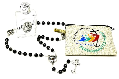 Chapelet catholique jubilé 2025 cristal Lourdes : priez sans usure