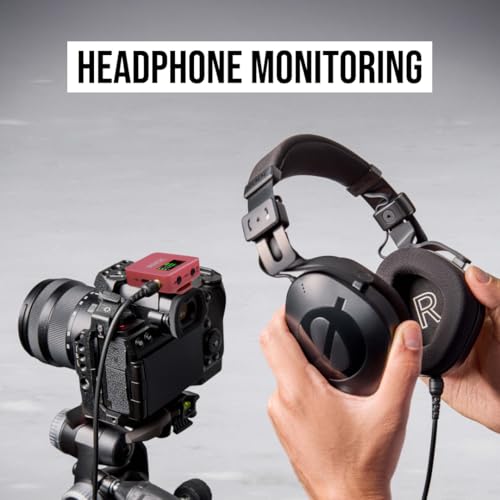 Image of Rode R DE Wireless GO (Gen 3) Compact Wireless Mic Pristine Audio, 32-bit Float Recording, Automatic Level Control, for Phones, Cameras and Computers (Rose)
