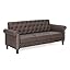 Brown Faux Leather