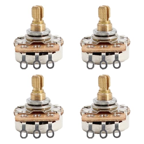 Potentiomètre A500K en laiton durable pour guitare Fender Stratocaster