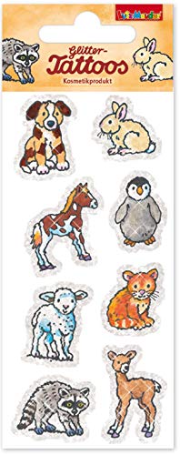 Mauder Verlag 49043 Tattoo - Pegatinas para niños, diseño de animales