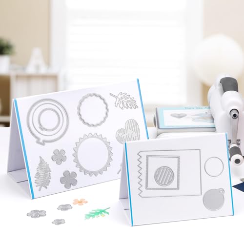 Support magnétique pour matrices de découpe en métal et scrapbooking pliable