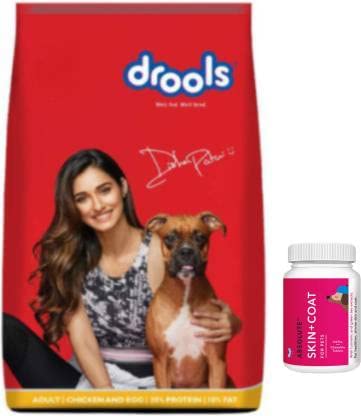 Drools Chicken Egg Adult Dog Food Drools Skin Coat 110 pcs Chicken 1 kg (2x0.5 kg) Dry Young Dog Food (B0BPH86P67) Amazon Price History, Amazon Price Tracker