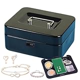 Sicherheitssafe, Reiseschloss, wiederverwendbar, für Geld und Bargeld, Schlüsselschloss mit Code für Kleingeld, Geldscheine, Schlüssel, Schmuck