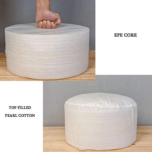 Pouf de 40 cm compact pour optimiser un petit espace de vie - 5