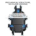 EDSRDPLT Kayak Phone Holder Mount with 8-Claw Anti-Slip Fixing, 360° Adjustable Kayak Phone Holder Compatible with 4.7-7 Inch Phones Kayak Rail Accessories