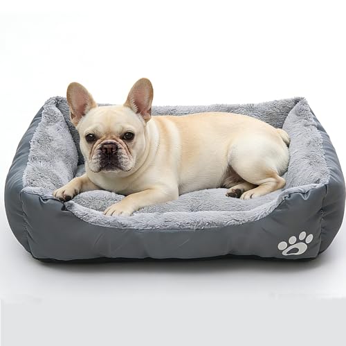 Super Soft Dog Bed Mattress Large Washable Pads Room Non-Slip Base 80 * 60cm Soft Plush Sleeping Pet Sofa Bed for Small Medium Large Dogs Cats Puppy Nest Washable Breathable Durable