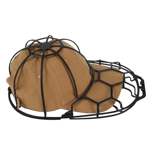 Cage de nettoyage de chapeau, cage de lavage de casquettes, support de protection de chapeau, protecteur de nettoyage de chapeau, garde vos casquettes en forme pendant le lavage et le séchage