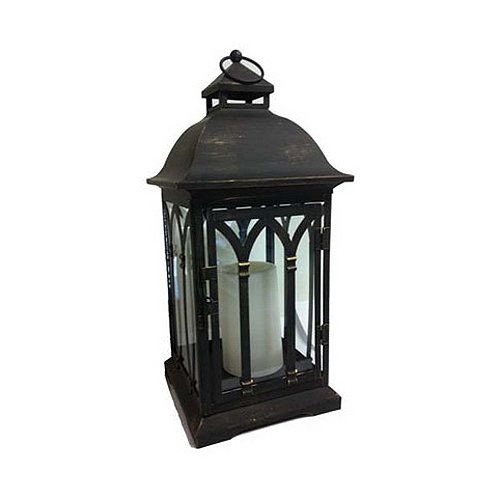 Northern Int'l GL28707BKBZ Battery Operated Lantern, Black