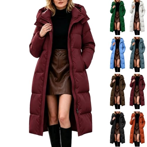 OTSANT Womens Quilted Puffer Jacket Cropped Stand Collar Casual Winter Coat - image 1