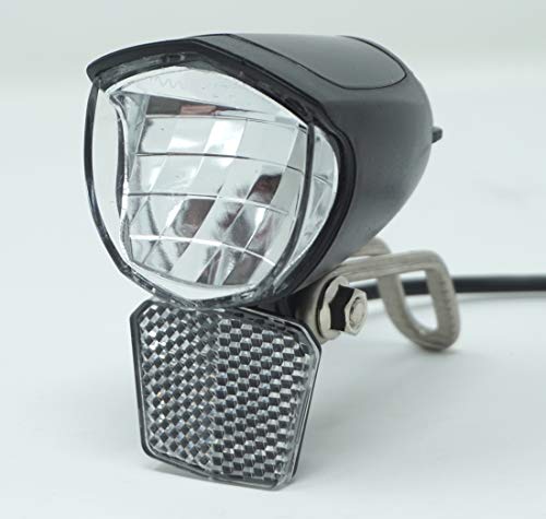 CBK-MS E-Bike Beleuchtung LED Scheinwerfer nach StVZO 75 Lux 6-48 Volt Lampe