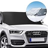 ✅ LANGLEBIG - Generise Scheiben Schutzfolie Auto Winter hilft, Ihr Fahrzeug das ganze Jahr über und zu jeder Jahreszeit zu schützen! Von Schnee und Frost im Winter bis zu UV-Strahlen im Sommer, sie schützt sogar vor Blättern und Schmutz in den Herbstmonaten! Egal bei welchem Wetter, die Generise Frostschutzfolie für Autoscheiben sorgt dafür, dass die Windschutzscheibe Ihres Autos klar und sauber bleibt!
