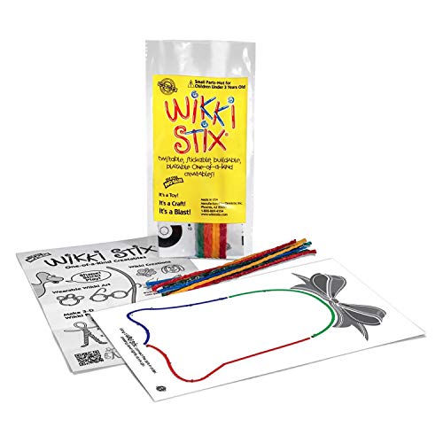 Wikkistix 50 Fun Paks With 8 Wikki Stix And A Christmas Themed Activity Sheet Per Pak, Made In The Usa! #TOP7