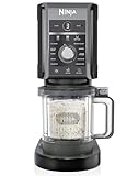 Ninja NC501 CREAMi Deluxe 11-in-1 Ice Cream & Frozen Treat Maker with 2 XL Family Size Pint Containers, Black (Renewed)