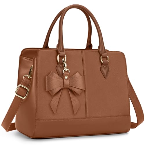 RAINSMORE Sac a Main Femme Cuir PU Cabas Femme Grand Sacs à Main Portés Épaule Tendance Sac à main Pour les Cours Lycee Fourre Tout Bandoulière Travail 13...