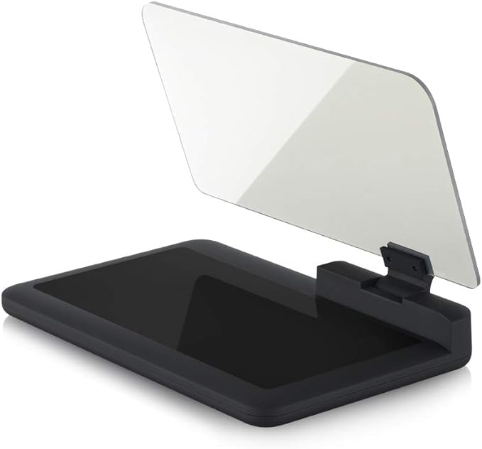 Soporte HUD GPS tablero auto reflexion vidrio smartphones 6 pulgadas navegacion segura antideslizante