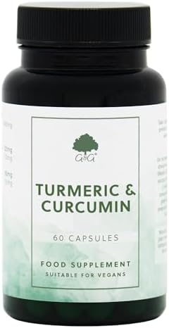 Turmeric & Curcumin 500mg - 95% Curcuminoids - High Strength with...