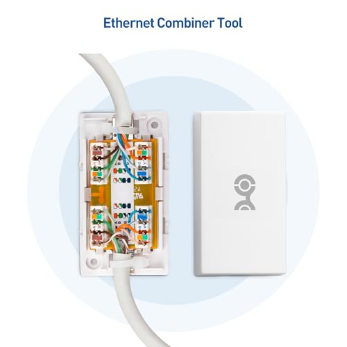 Boîtes de jonction RJ45 Cat 6 Cable Matters haute durabilité pour câblage fixe