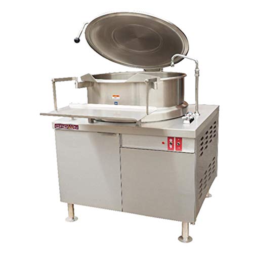 Crown DMS-60 Direct Steam Stationary Kettle with 60 Gallon Capacity and 2/3 Jacket