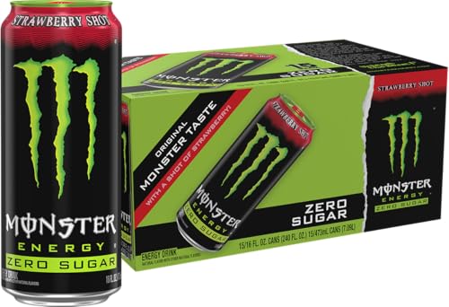 Monster Energy Zero Sugar Strawberry Shot