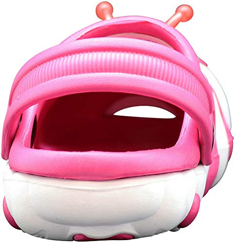 Image of NORTY Toddler Clogs - Fun Baby Clogs With Comfortable Back Strap - Caterpillar Shoes for Kids - Playful Bug Shoes