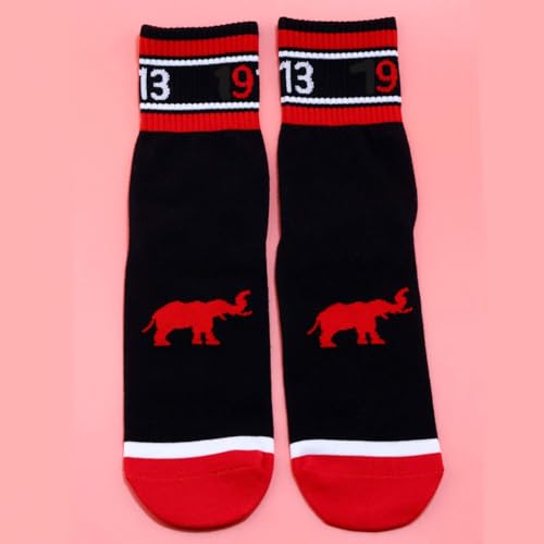 LEVLO Sister Sorority Socks Elephant 1913 Sorority Sister Socks Gift Sister Birthday Socks3
