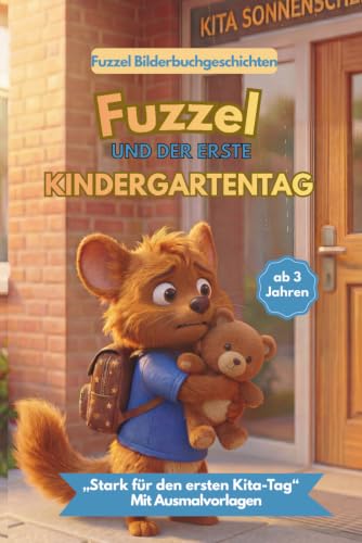 FUZZEL UND DER ERSTE KINDERGARTENTAG: „Stark für den ersten Kita-Tag“ (Fuzzel Bilderbuchgeschichten)